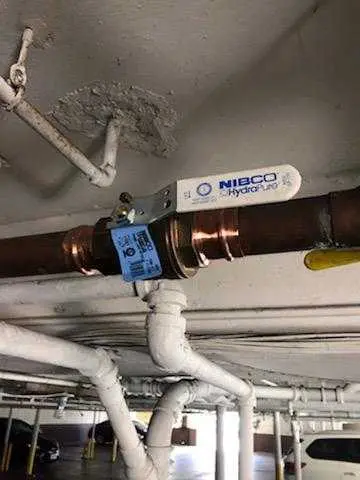 Copper pipe repair and valve work for Backflow Testing in Malone